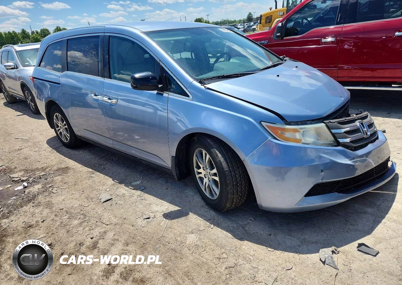 2013 Honda Odyssey Ex VIN:5FNRL5H47DB042157 - 4