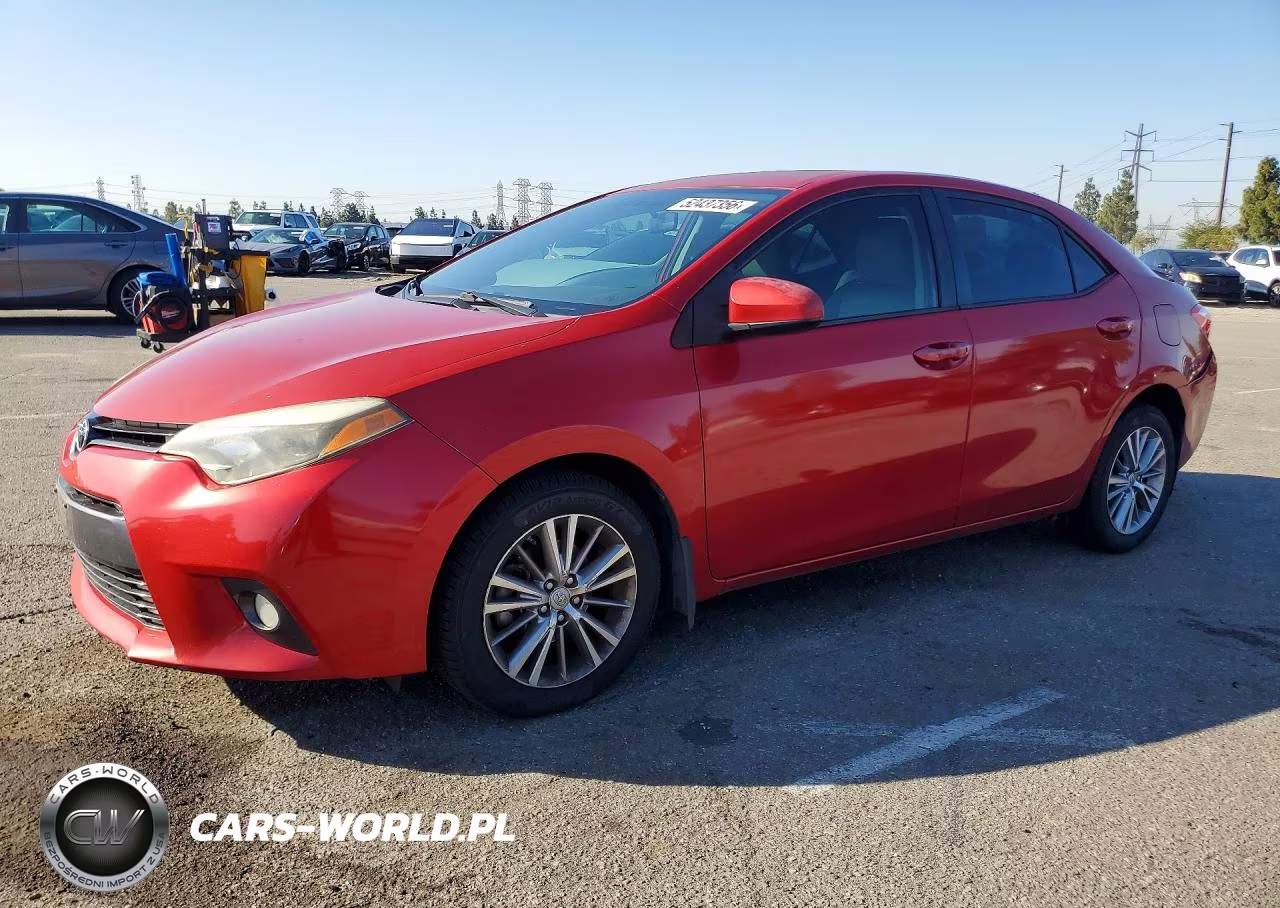 2015 Toyota Corolla Le Plus