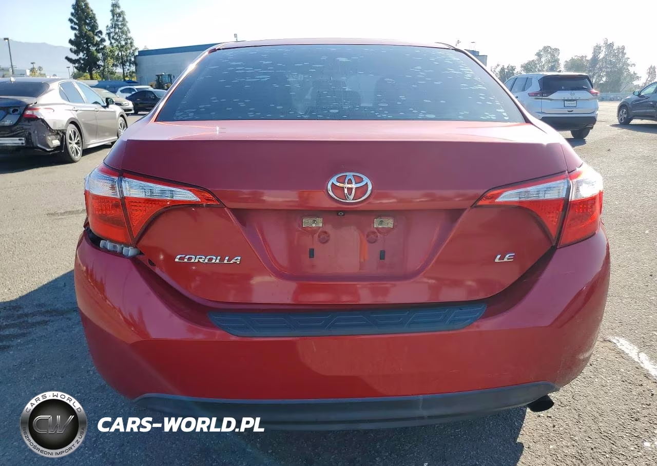 2015 Toyota Corolla Le Plus VIN:5YFBURHE9FP216512 - 6