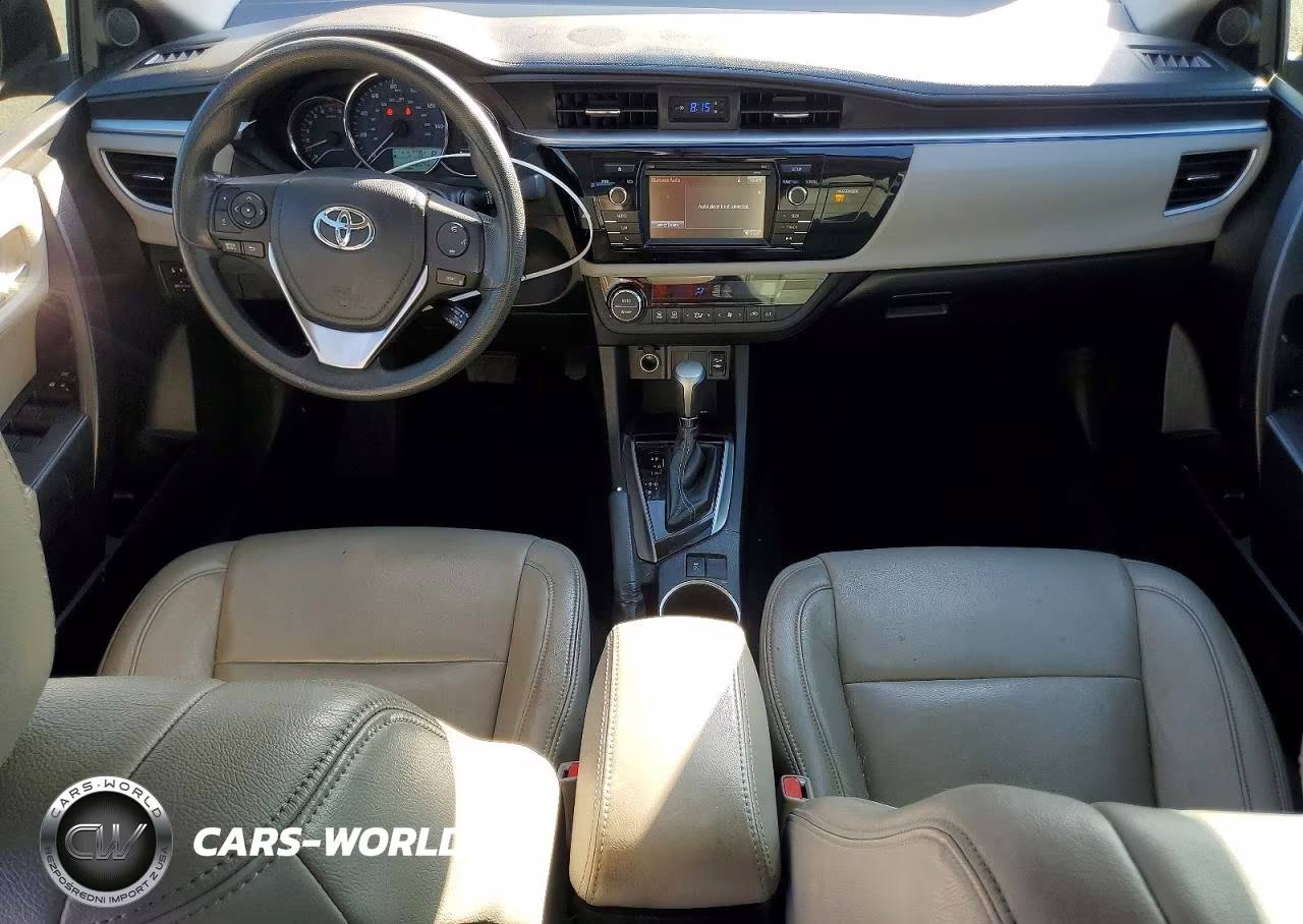 2015 Toyota Corolla Le Plus VIN:5YFBURHE9FP216512 - 8