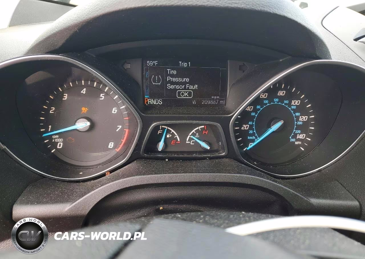 2016 Ford Escape S VIN:1FMCU0F74GUA72615 - 9