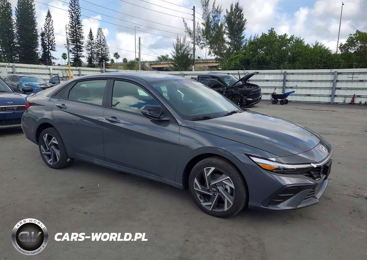 2025 Hyundai Elantra Blue VIN:KMHLM4DJ5SU126180 - 4