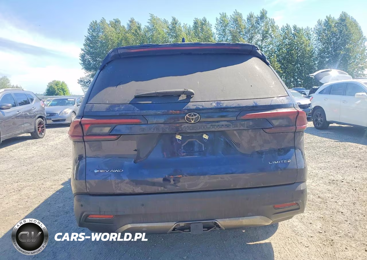 2024 Toyota Grand Highlander Hybrid Limited VIN:5TDACAB58RS024020 - 6