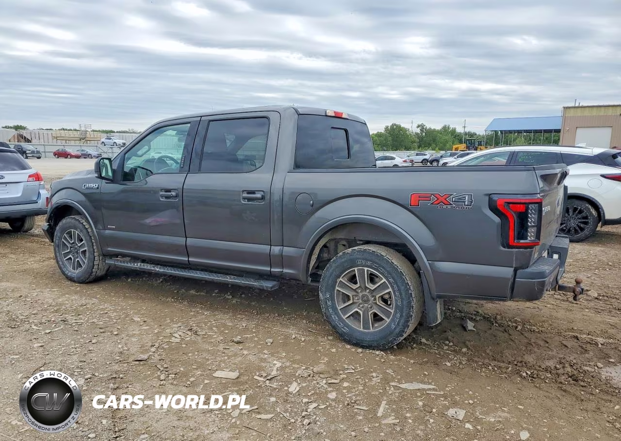 2015 Ford F150 Supercrew VIN:1FTEW1EP9FKD96507 - 2
