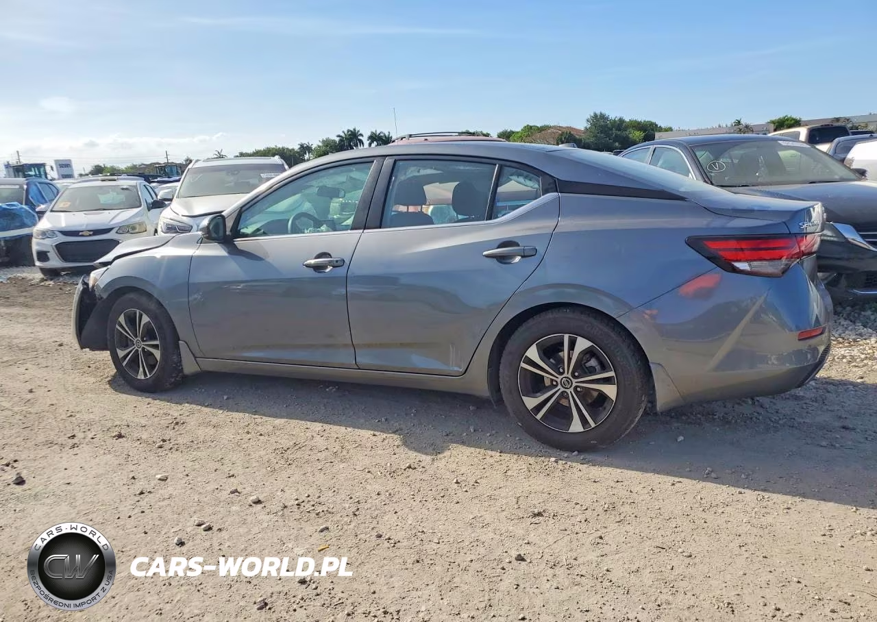 2020 Nissan Sentra Sv VIN:3N1AB8CV4LY265540 - 2