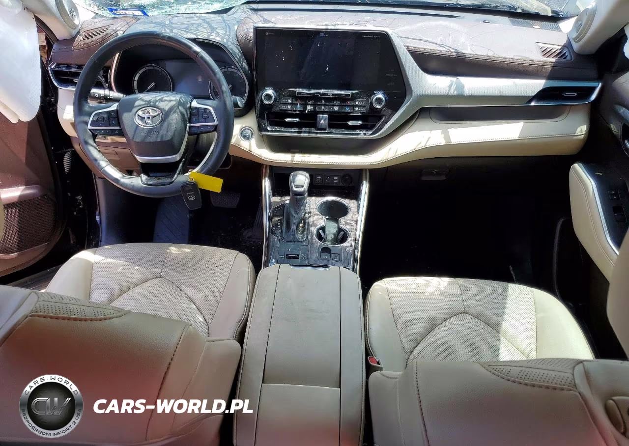 2022 Toyota Highlander Platinum VIN:5TDFZRAH9NS108937 - 8