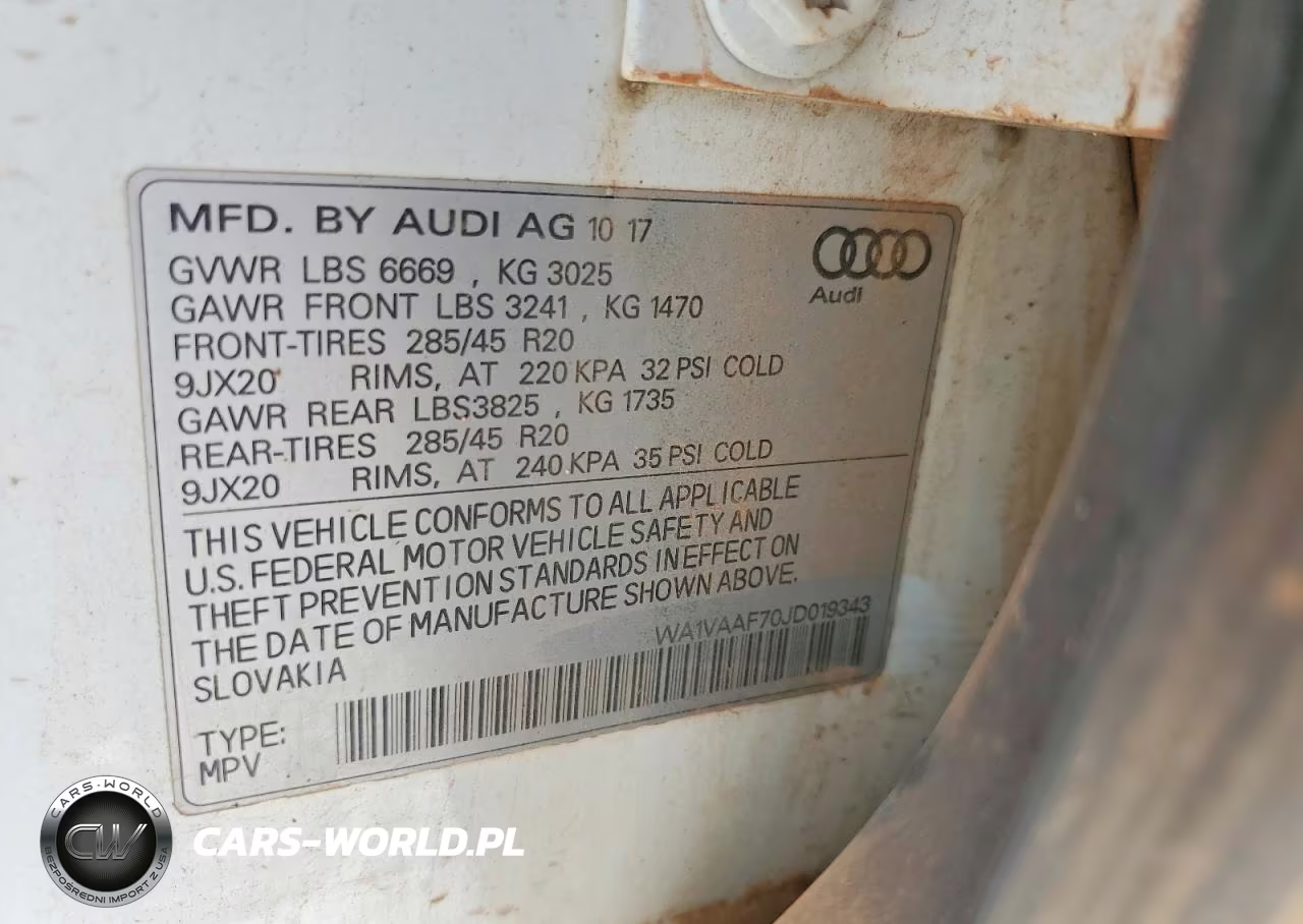 2018 Audi Q7 Prestige VIN:WA1VAAF70JD019343 - 13