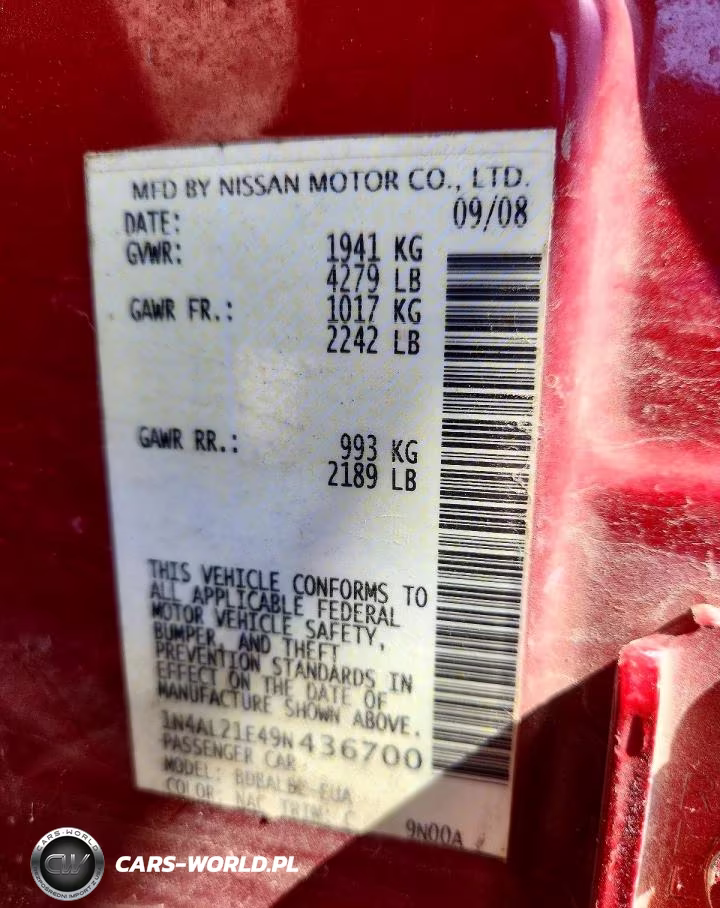 2009 Nissan Altima 2.5 VIN:1N4AL21E49N436700 - 12