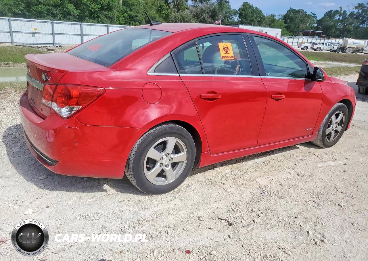 2012 Chevrolet Cruze Lt VIN:1G1PF5SC7C7291408 - 3