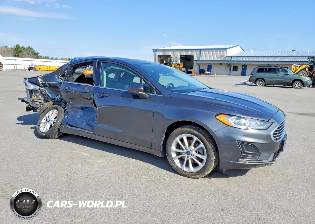 2020 Ford Fusion Se VIN:3FA6P0LU9LR158125 - 4