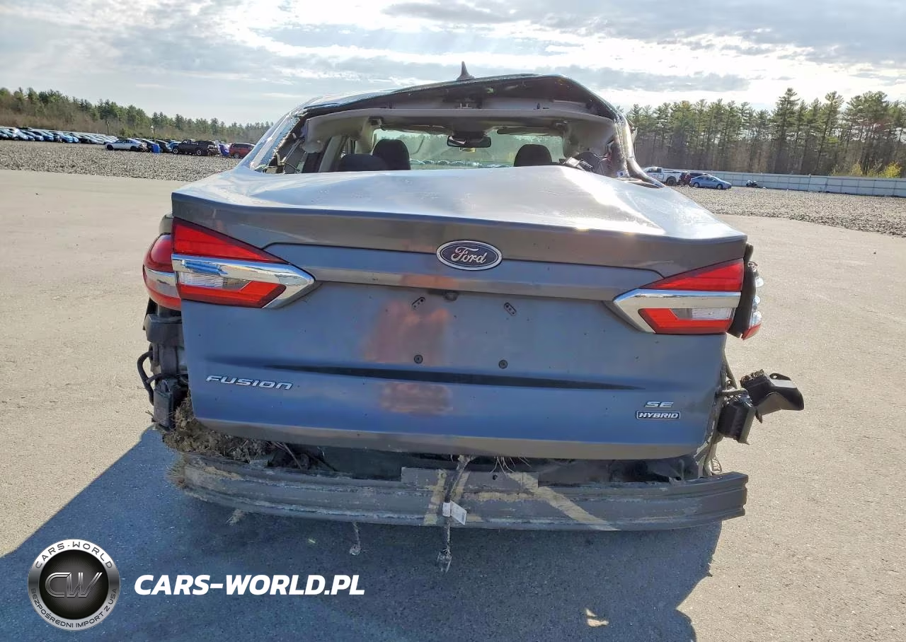 2020 Ford Fusion Se VIN:3FA6P0LU9LR158125 - 6