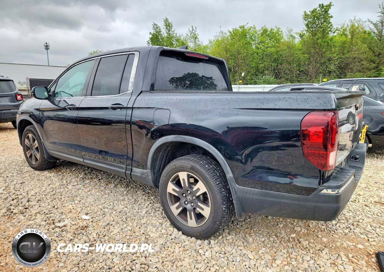 2017 Honda Ridgeline Rtl VIN:5FPYK3F54HB023397 - 2