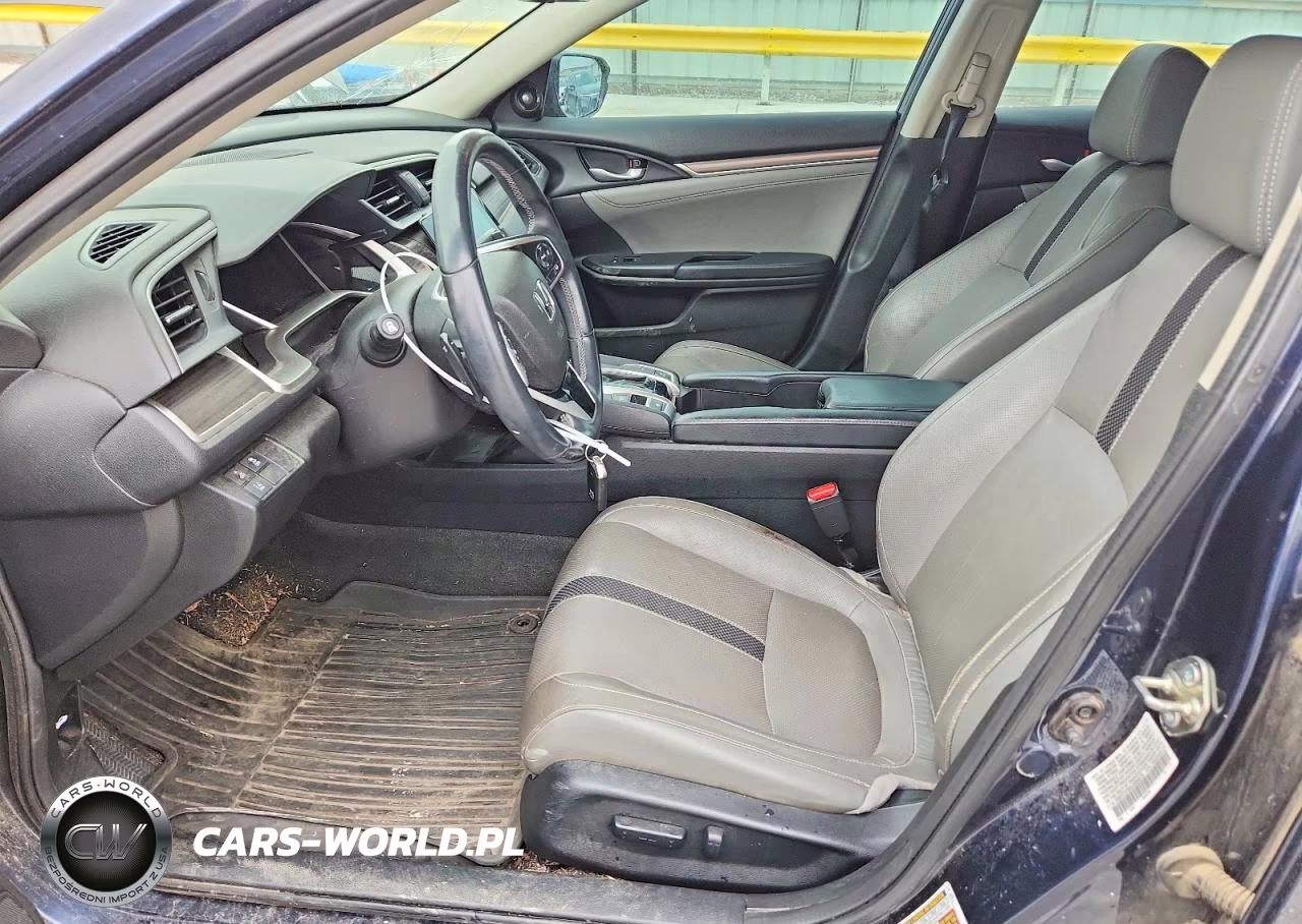 2020 Honda Civic Touring VIN:19XFC1F9XLE005375 - 7
