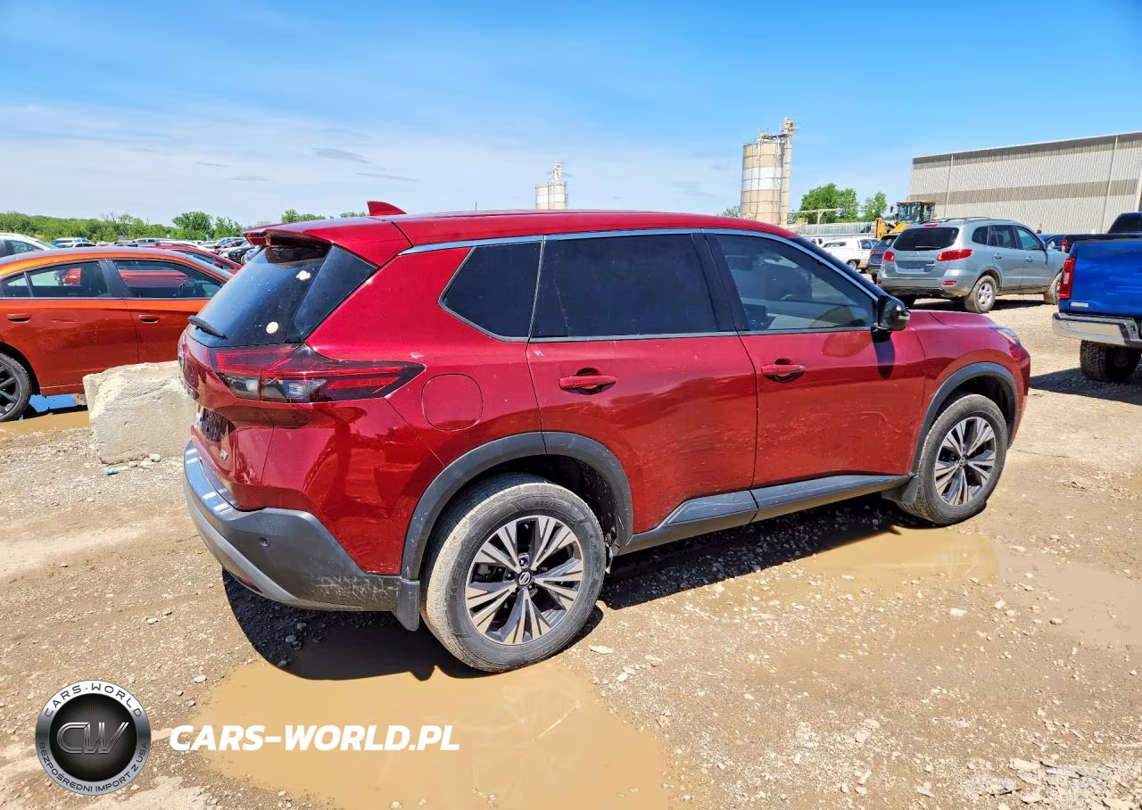 2021 Nissan Rogue Sv VIN:JN8AT3BA7MW008042 - 3