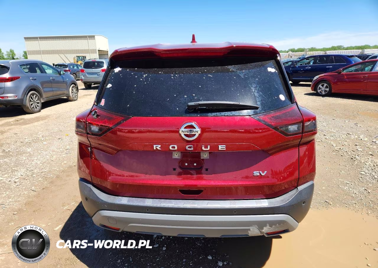 2021 Nissan Rogue Sv VIN:JN8AT3BA7MW008042 - 6