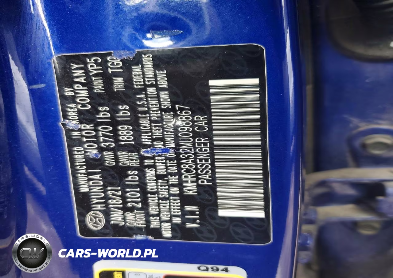 2021 Hyundai Venue Sel VIN:KMHRC8A32MU098867 - 12