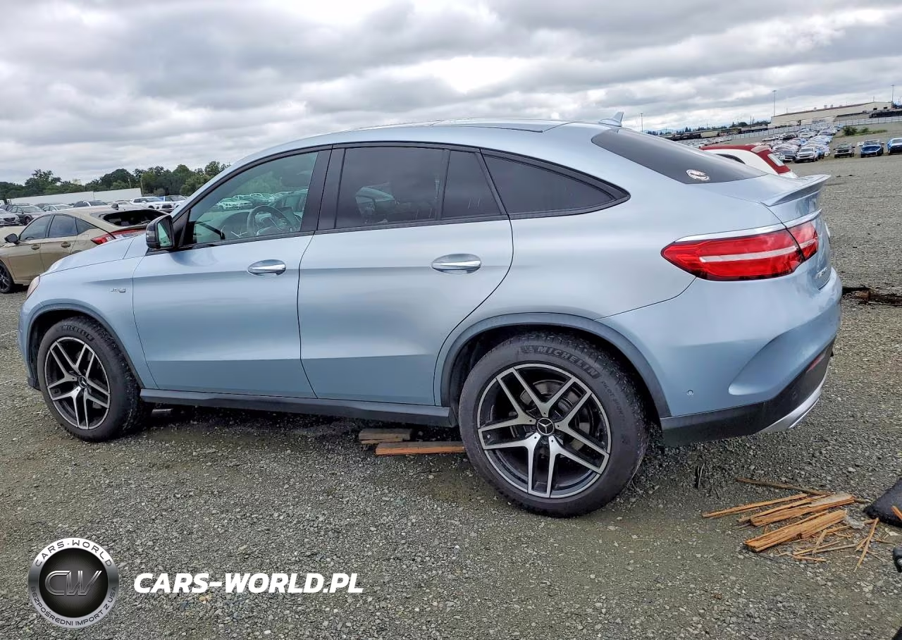 2017 Mercedes-Benz Gle Coupe 43 Amg VIN:4JGED6EB3HA067703 - 2