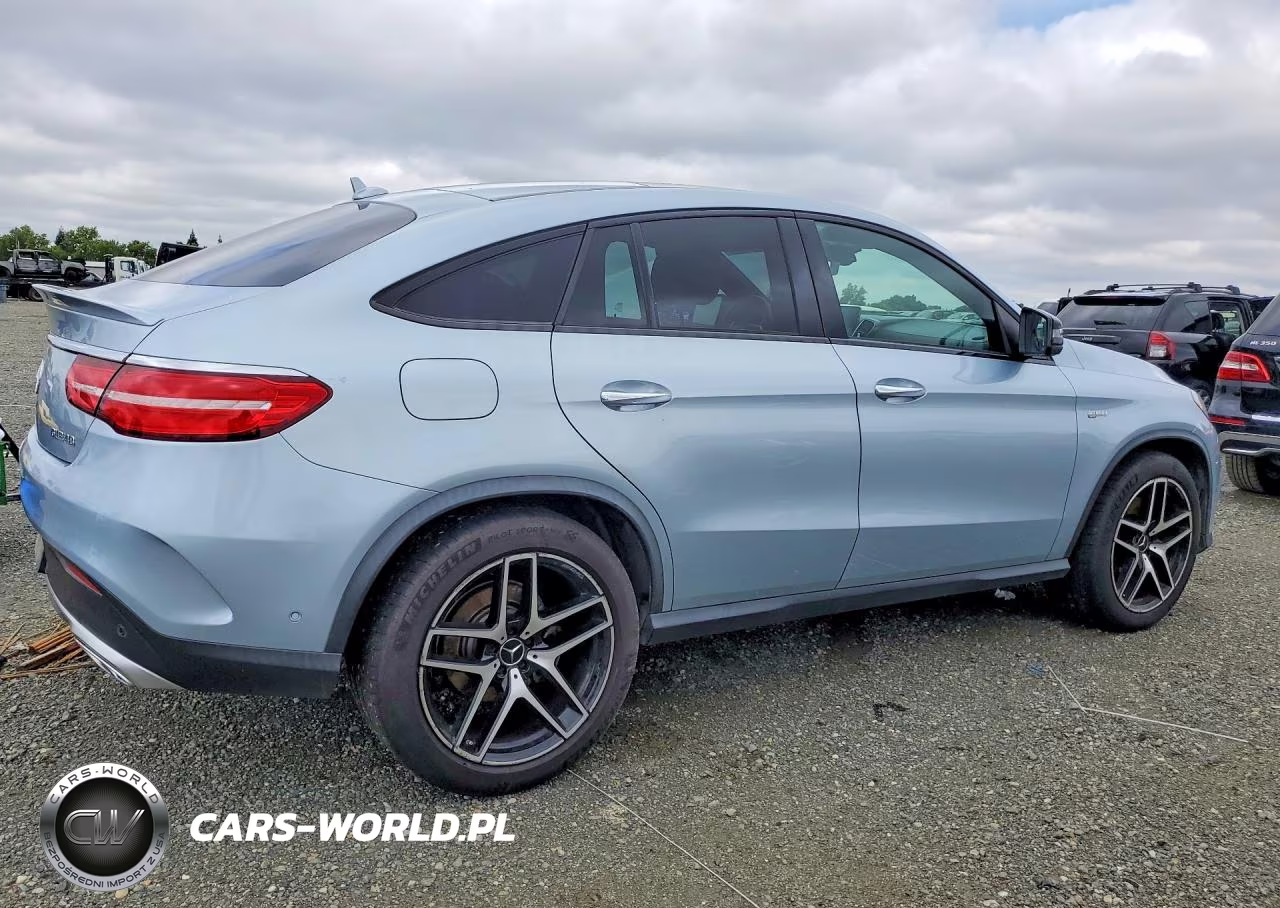 2017 Mercedes-Benz Gle Coupe 43 Amg VIN:4JGED6EB3HA067703 - 3
