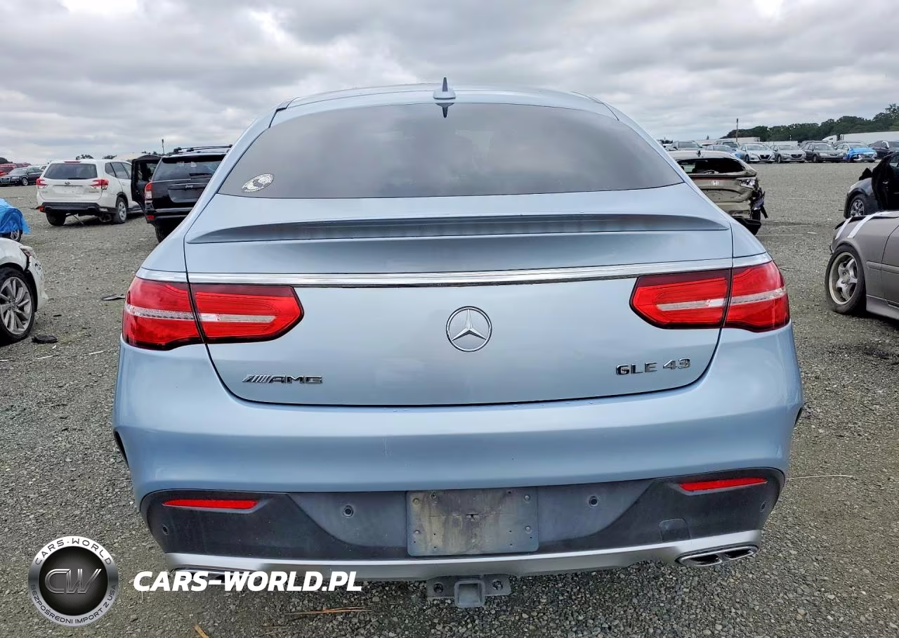2017 Mercedes-Benz Gle Coupe 43 Amg VIN:4JGED6EB3HA067703 - 6