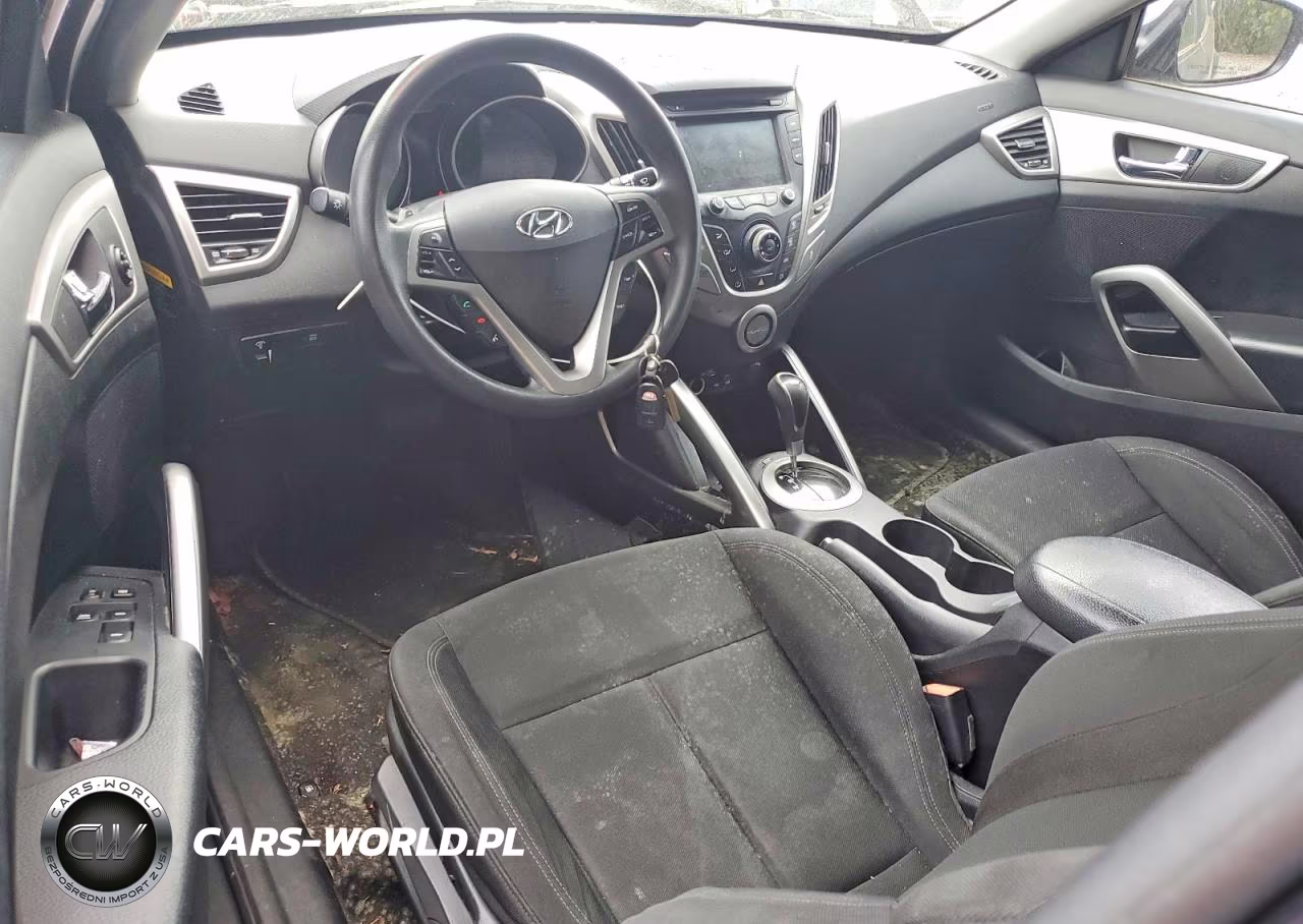 2016 Hyundai Veloster Base VIN:KMHTC6AD3GU262876 - 8