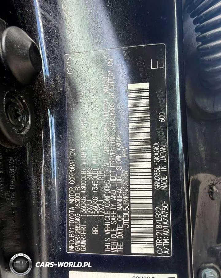 2016 Toyota 4Runner Sr5 VIN:JTEBU5JRAG5327257 - 11