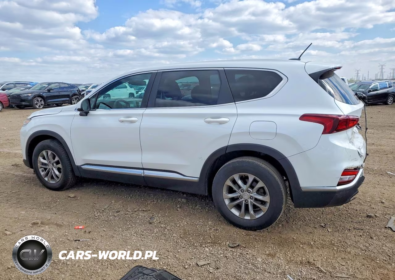 2019 Hyundai Santa Fe Se VIN:5NMS23AD2KH090423 - 2