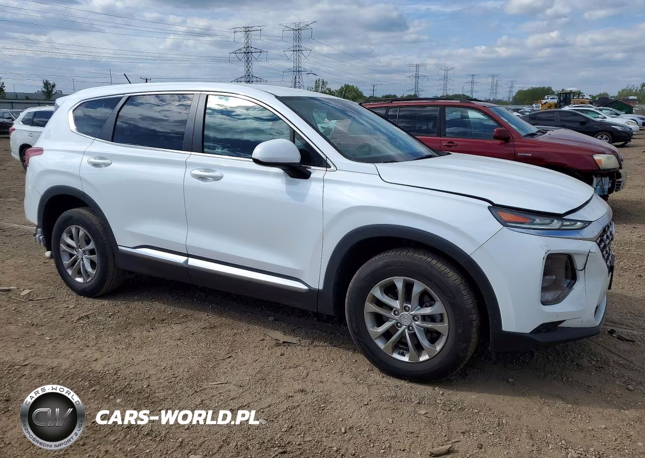 2019 Hyundai Santa Fe Se VIN:5NMS23AD2KH090423 - 4