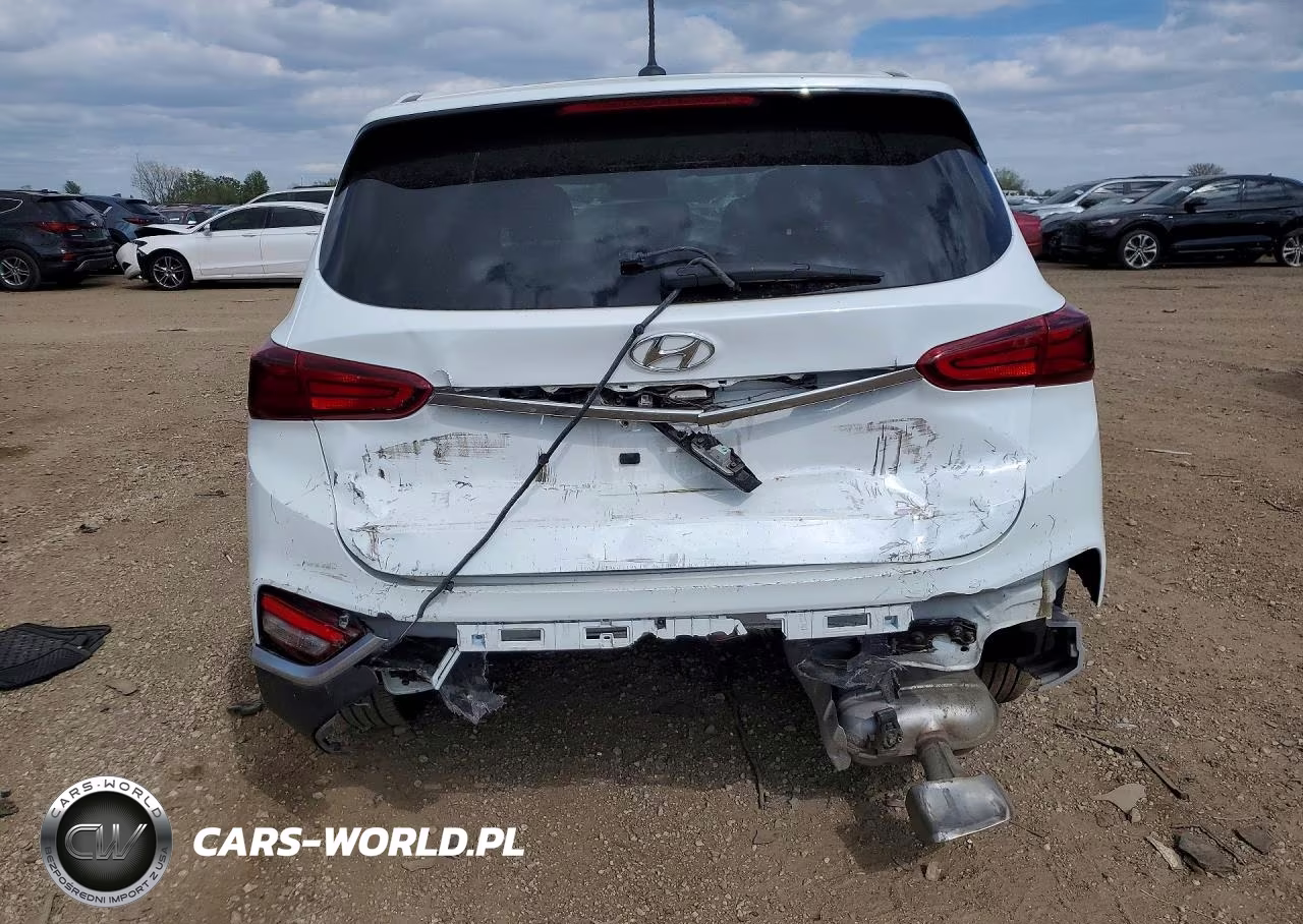 2019 Hyundai Santa Fe Se VIN:5NMS23AD2KH090423 - 6