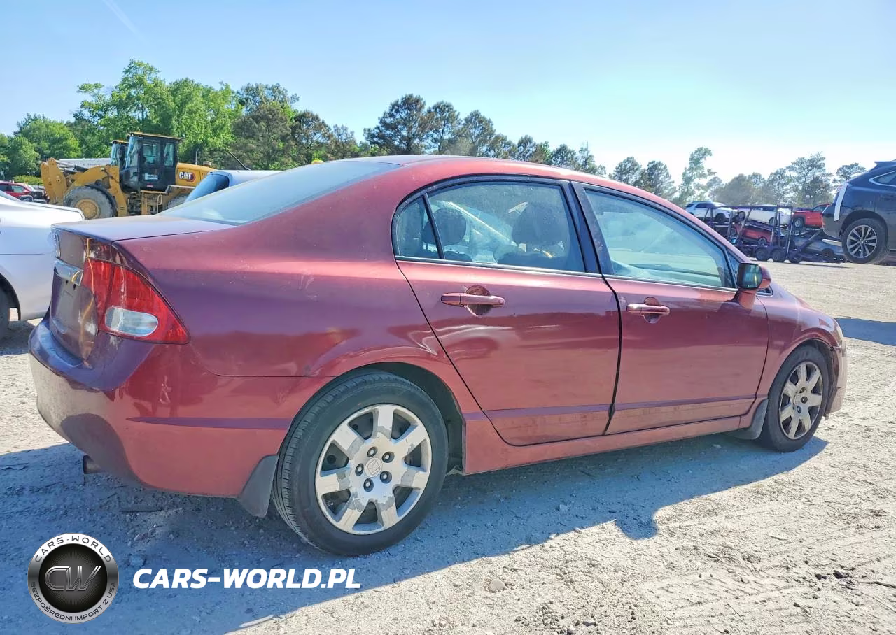 2010 Honda Civic Lx VIN:2HGFA1F59AH501614 - 3
