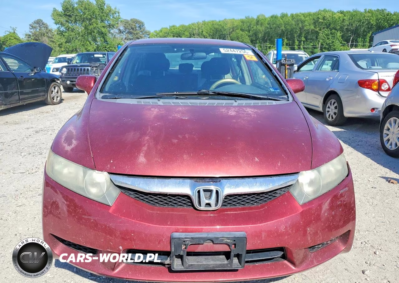 2010 Honda Civic Lx VIN:2HGFA1F59AH501614 - 5
