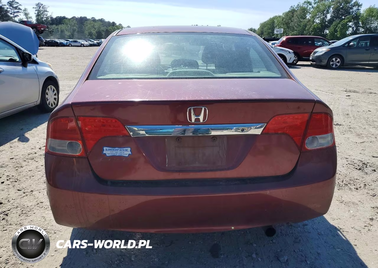 2010 Honda Civic Lx VIN:2HGFA1F59AH501614 - 6