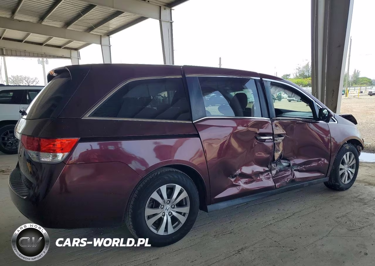 2015 Honda Odyssey Exl VIN:5FNRL5H66FB081472 - 3