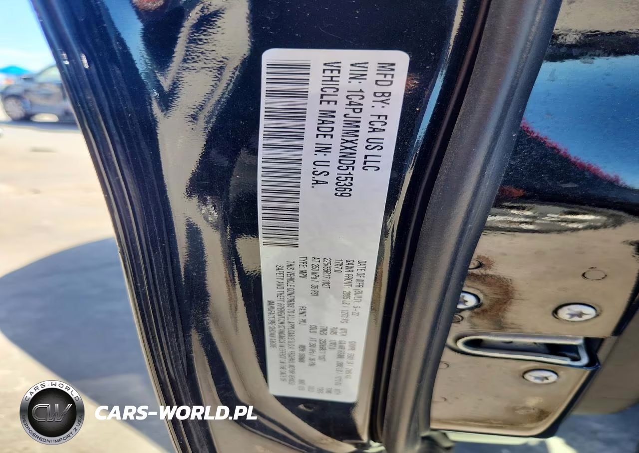 2022 Jeep Cherokee Latitude Lux VIN:1C4PJMMXXND515369 - 12