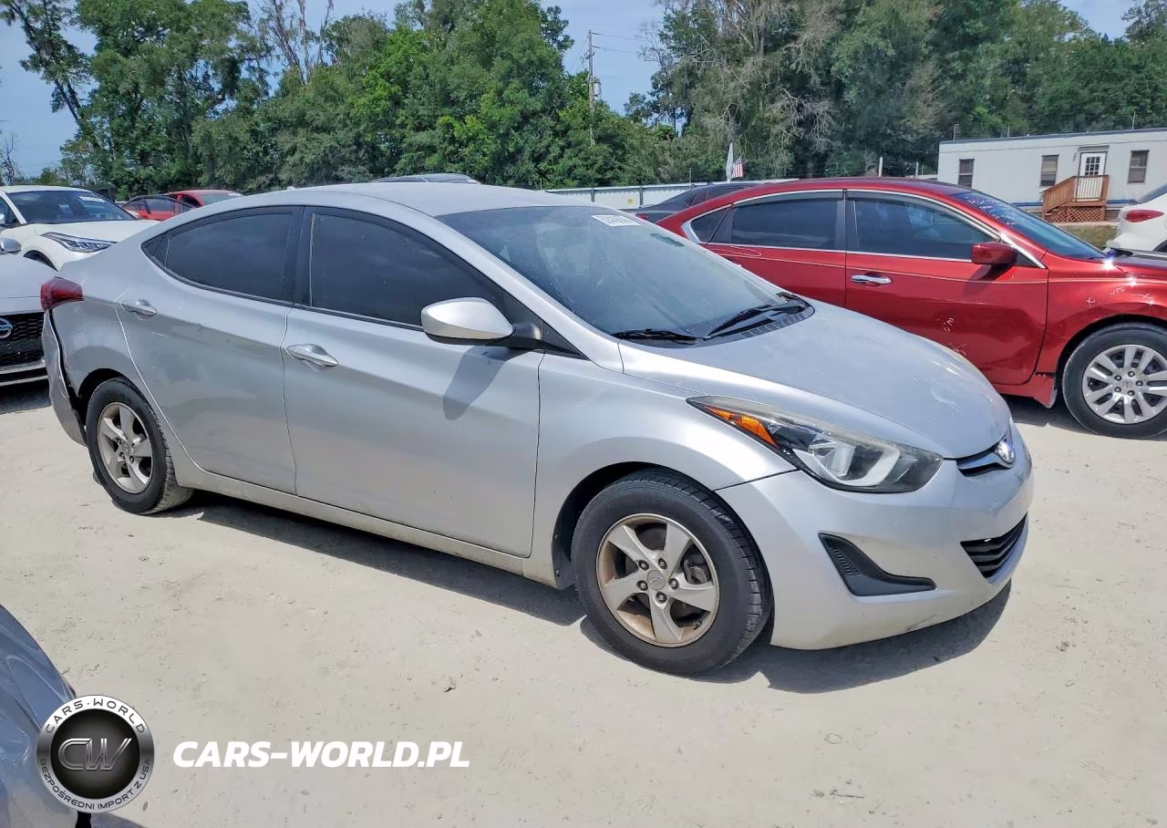 2015 Hyundai Elantra Se VIN:5NPDH4AE6FH581656 - 4