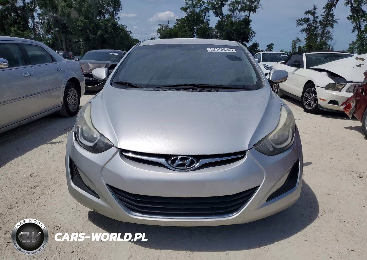 2015 Hyundai Elantra Se VIN:5NPDH4AE6FH581656 - 5