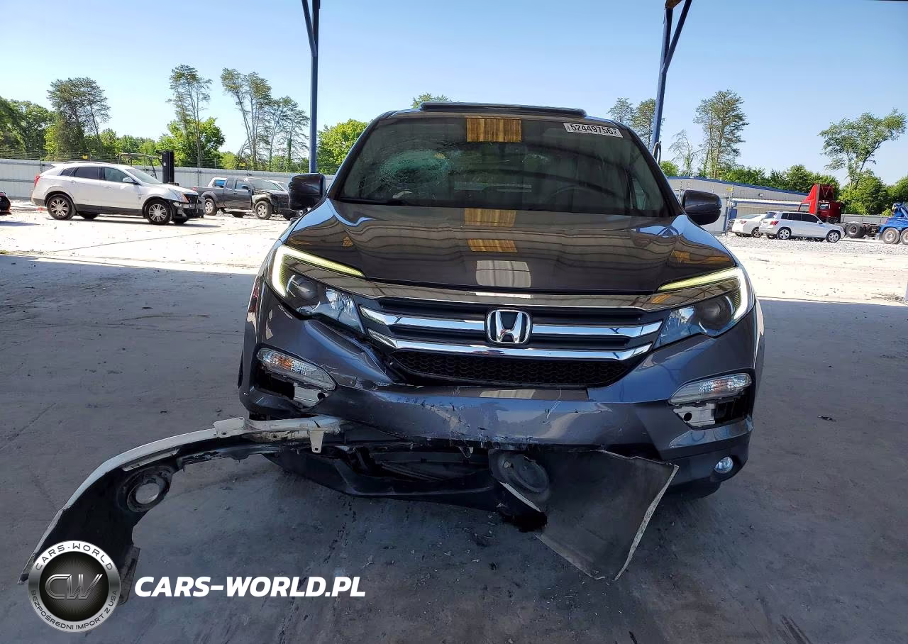 2017 Honda Pilot Exl VIN:5FNYF6H55HB051236 - 5