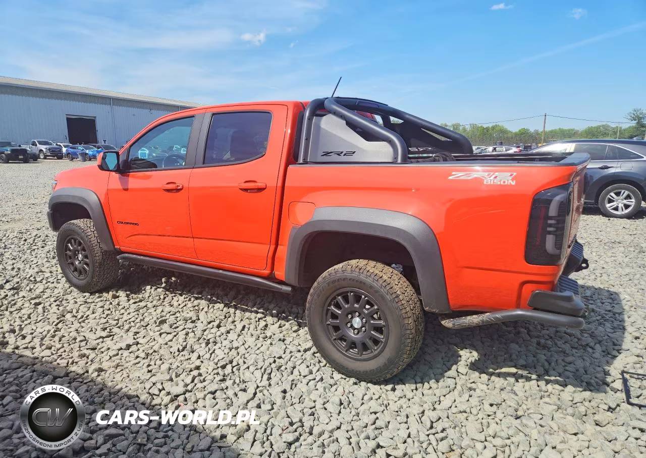 2021 Chevrolet Colorado Zr2 VIN:1GCGTEEN3M1277992 - 2