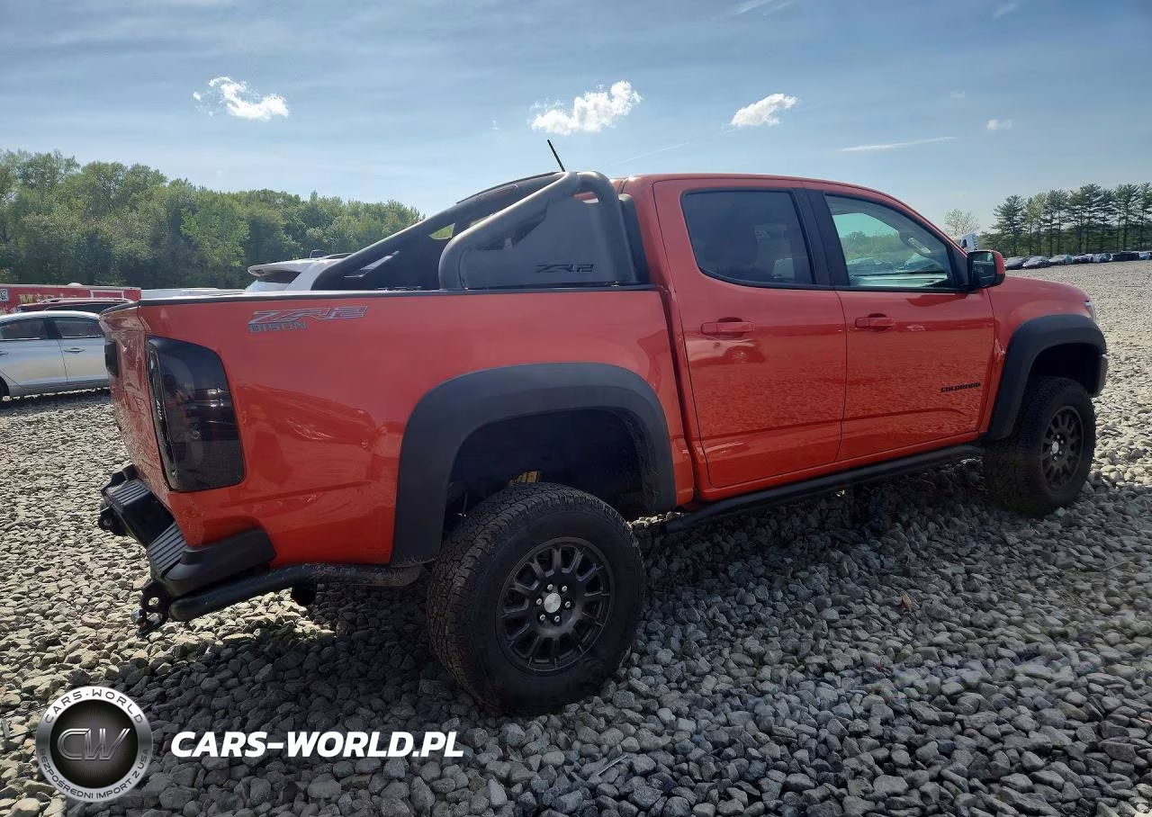 2021 Chevrolet Colorado Zr2 VIN:1GCGTEEN3M1277992 - 3