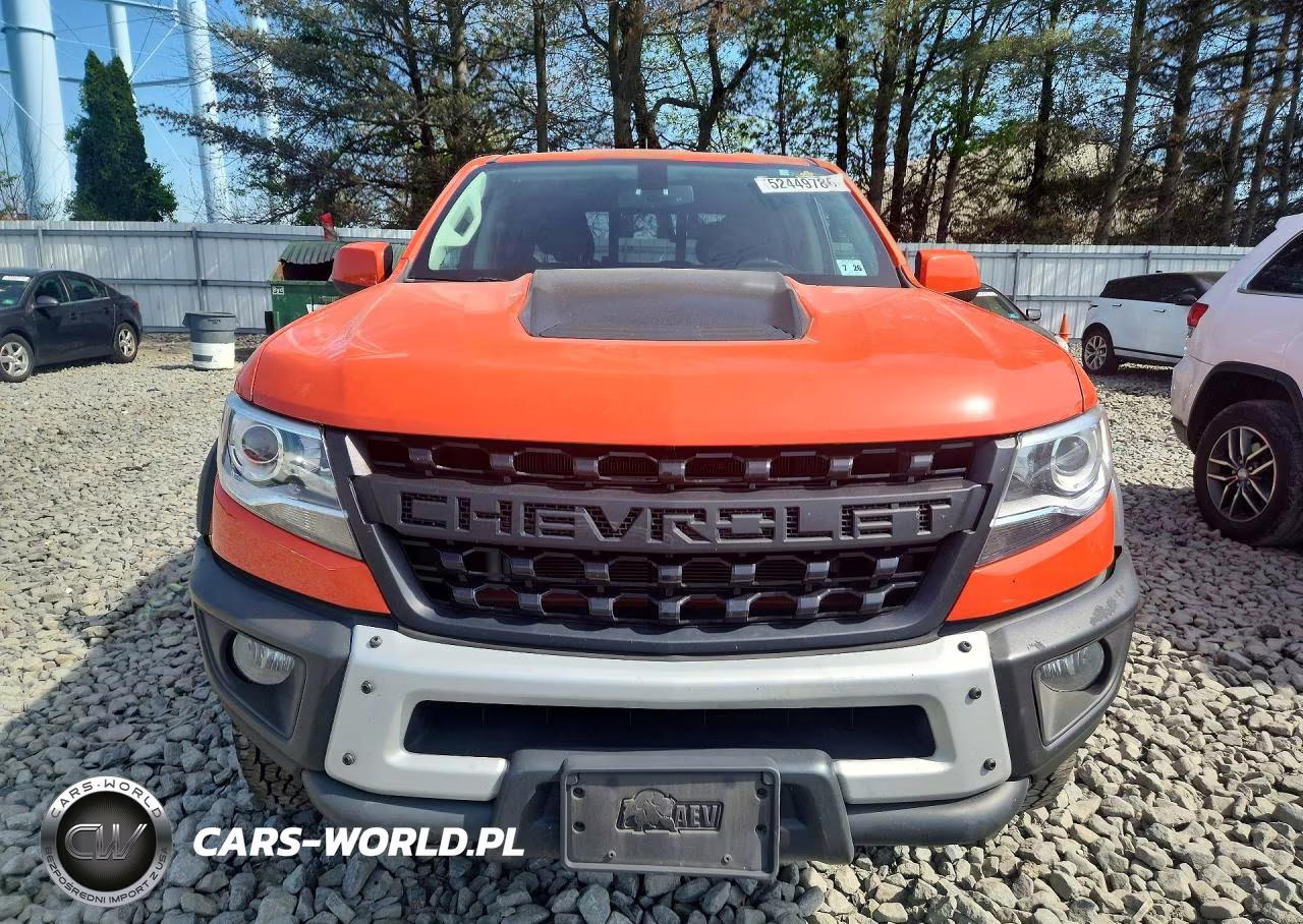 2021 Chevrolet Colorado Zr2 VIN:1GCGTEEN3M1277992 - 5