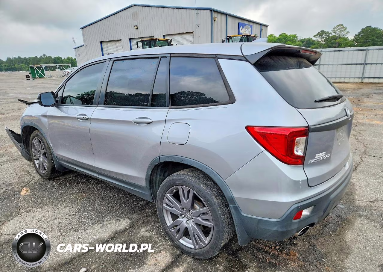 2019 Honda Passport Exl VIN:5FNYF7H54KB006642 - 2