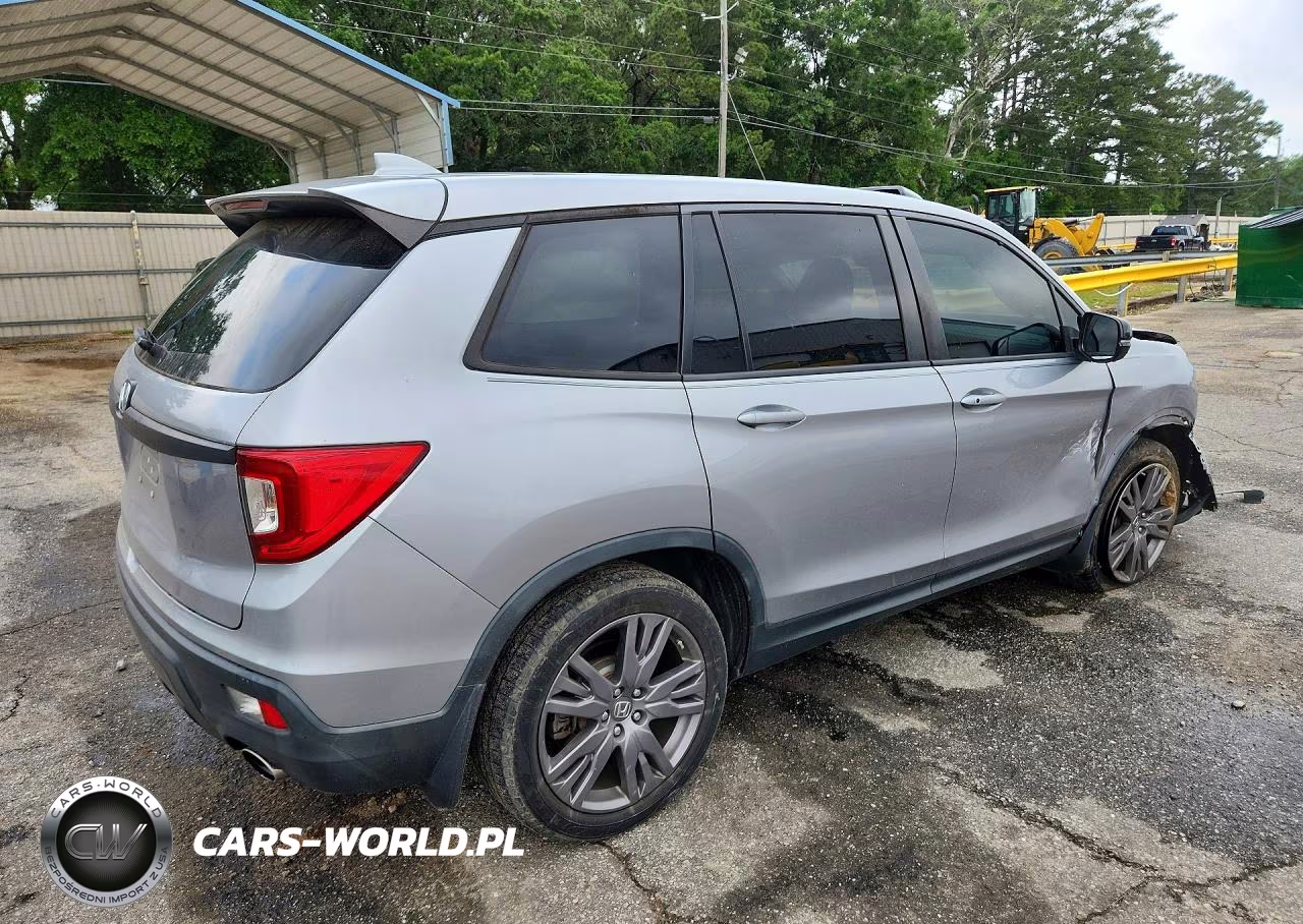 2019 Honda Passport Exl VIN:5FNYF7H54KB006642 - 3
