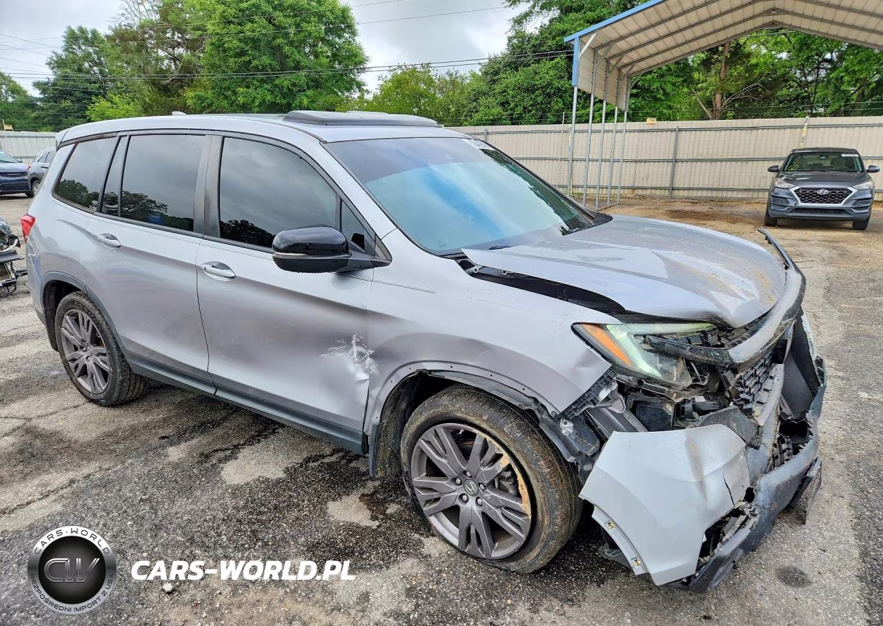 2019 Honda Passport Exl VIN:5FNYF7H54KB006642 - 4