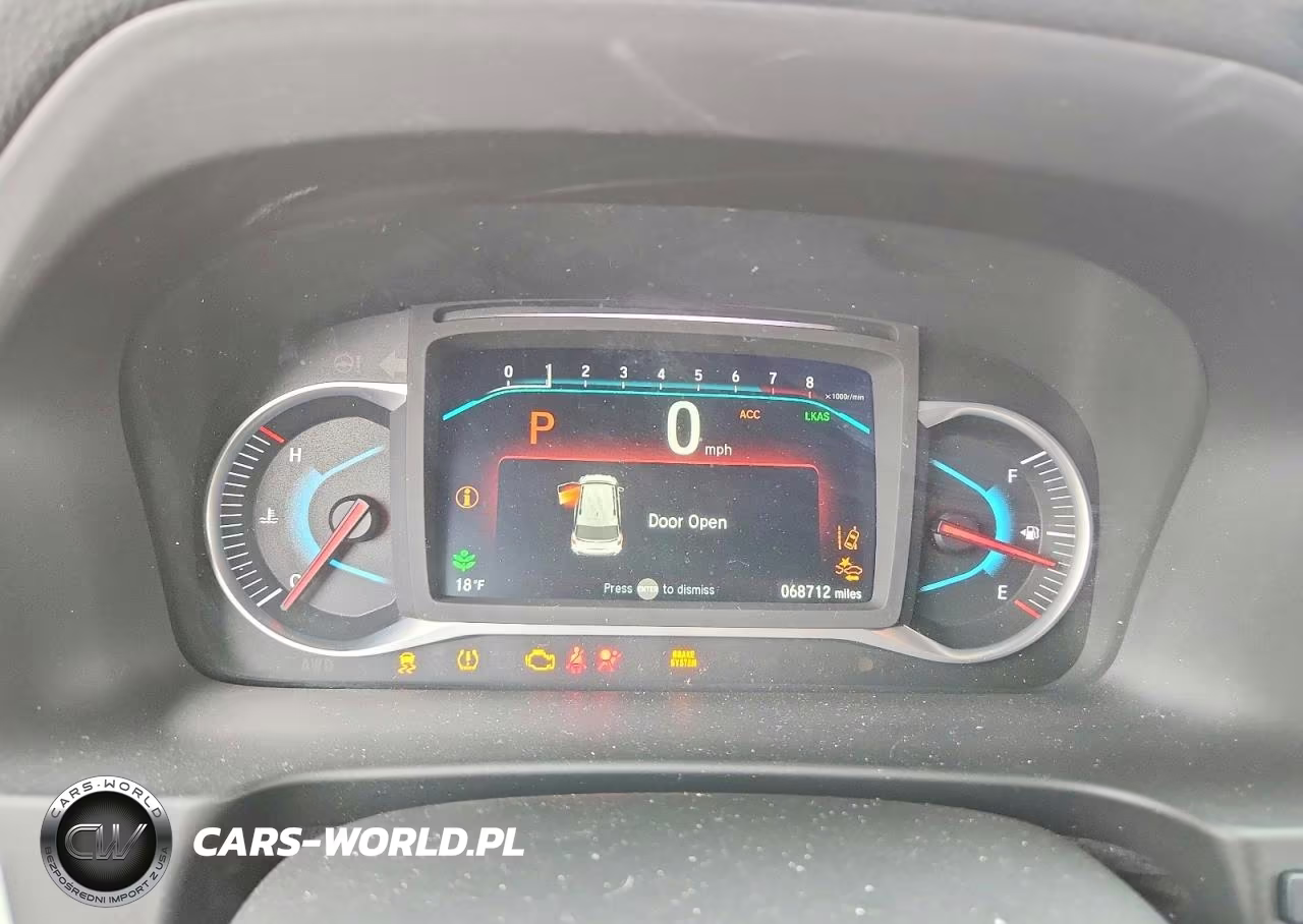 2019 Honda Passport Exl VIN:5FNYF7H54KB006642 - 9