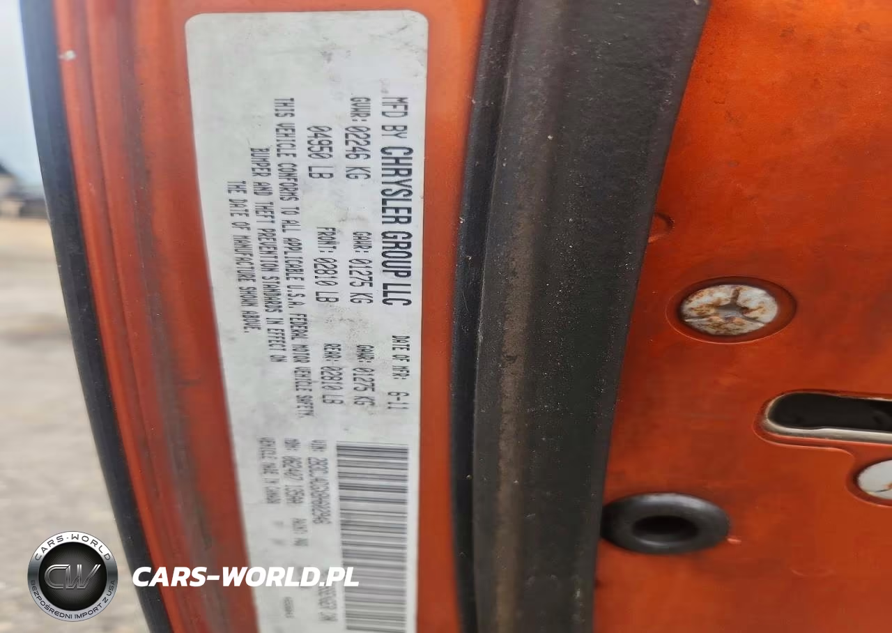 2011 Dodge Challenger VIN:2B3CJ4DGXBH602946 - 12