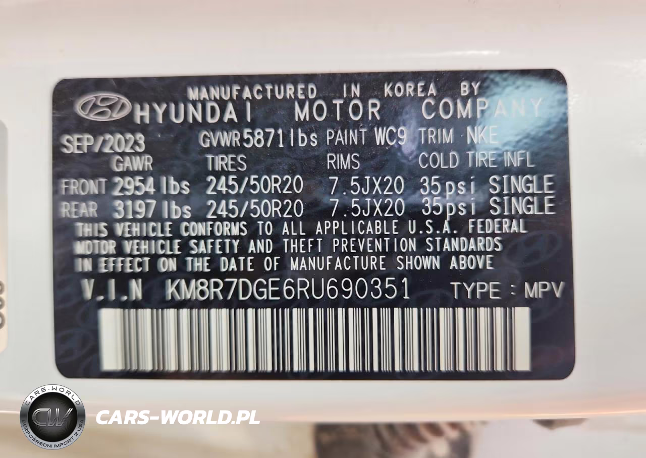 2024 Hyundai Palisade Calligraphy Night Edition VIN:KM8R7DGE6RU690351 - 13