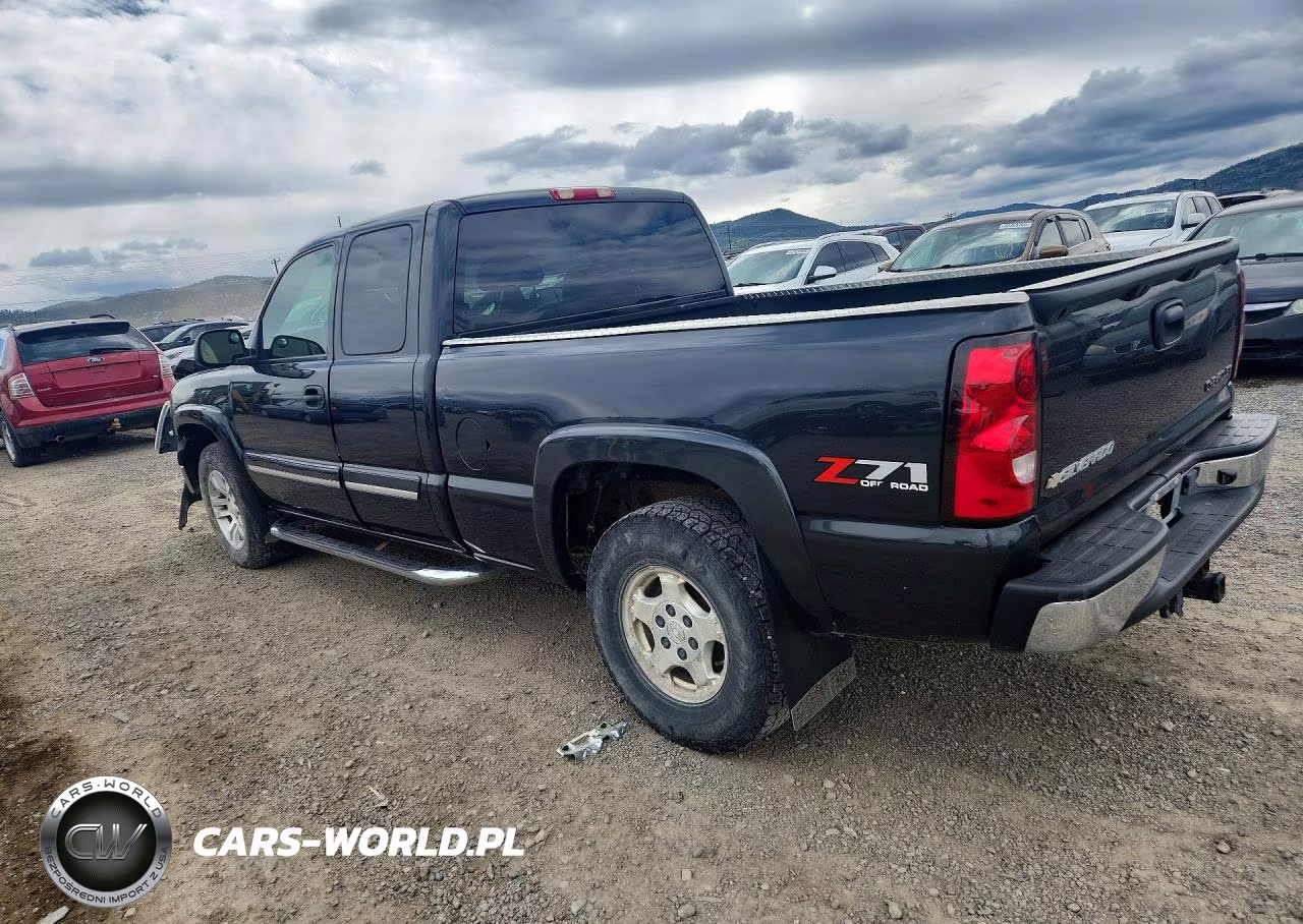 2005 Chevrolet Silverado K1500 VIN:1GCEK19B15E296425 - 2
