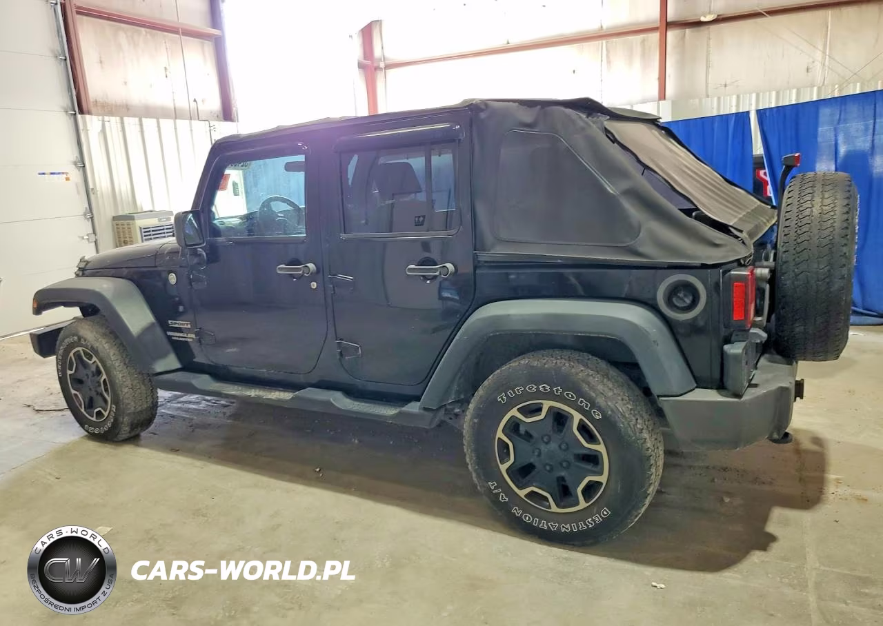 2010 Jeep Wrangler Unlimited Sport VIN:1J4BA3H19AL194221 - 2