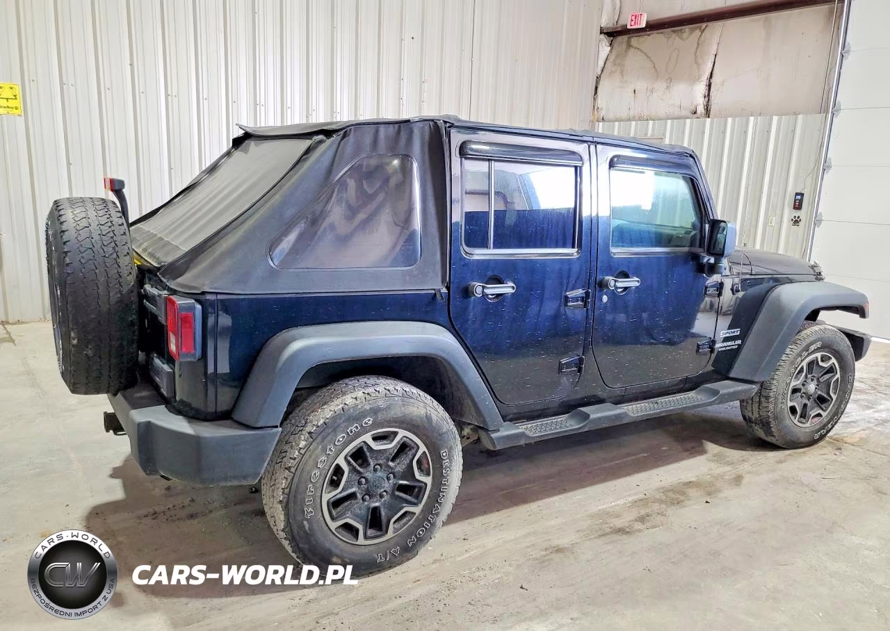 2010 Jeep Wrangler Unlimited Sport VIN:1J4BA3H19AL194221 - 3