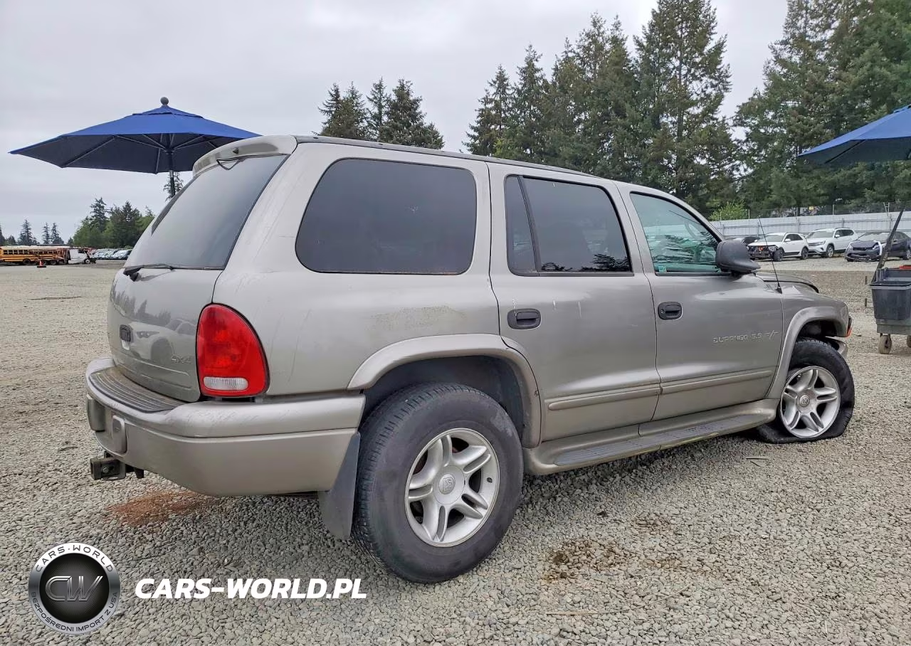 2001 Dodge Durango VIN:1B4HS28Z61F520582 - 3