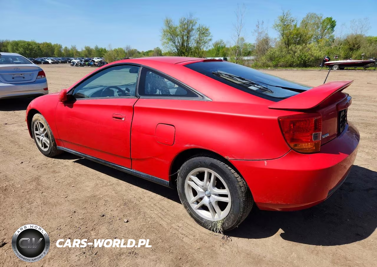 2000 Toyota Celica Gt VIN:JTDDR32T5Y0062604 - 2